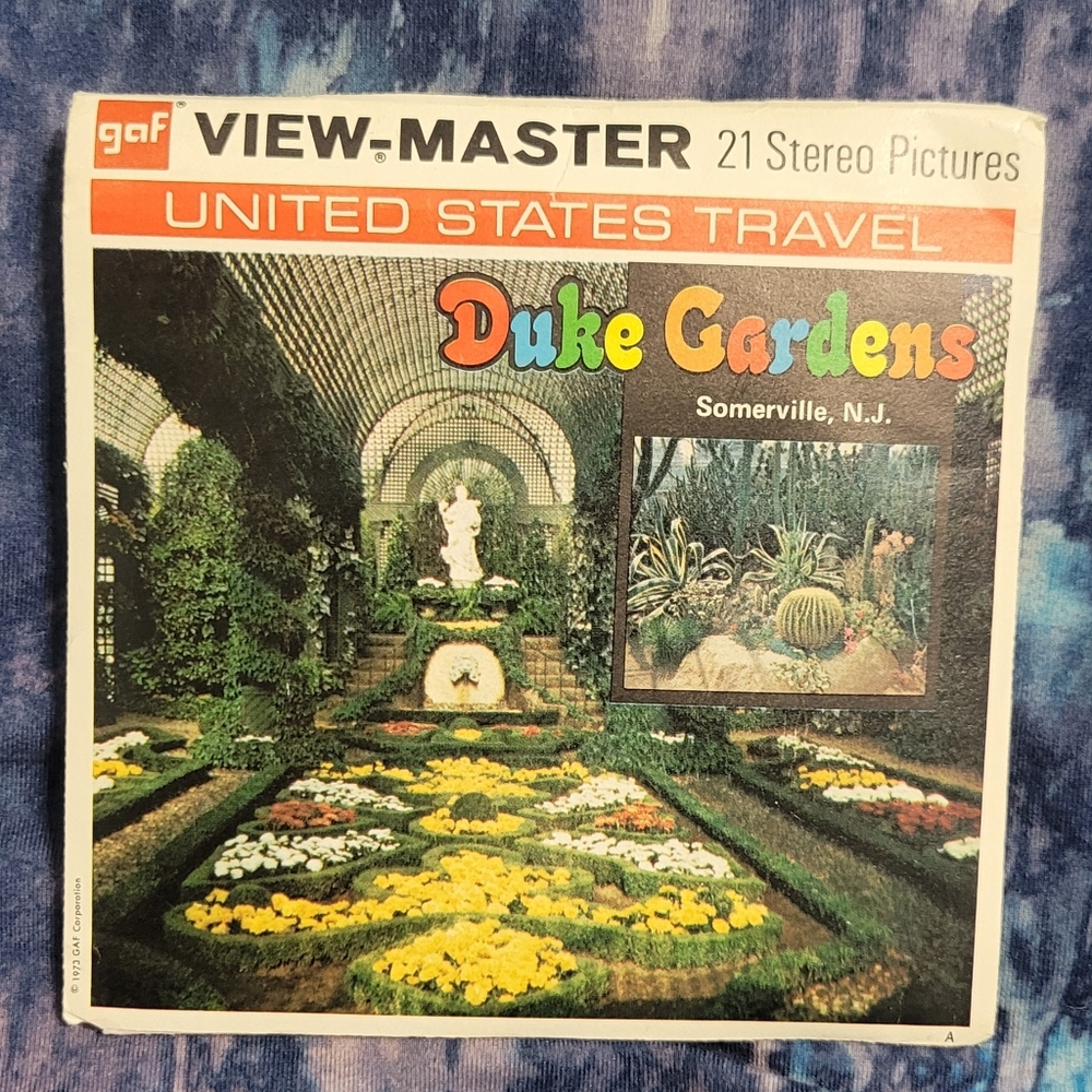 Duke Gardens  View- Master VINTAGE